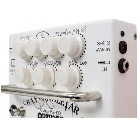 Orange Bax Bangeetar Guitar Pre-EQ Pedal, White
