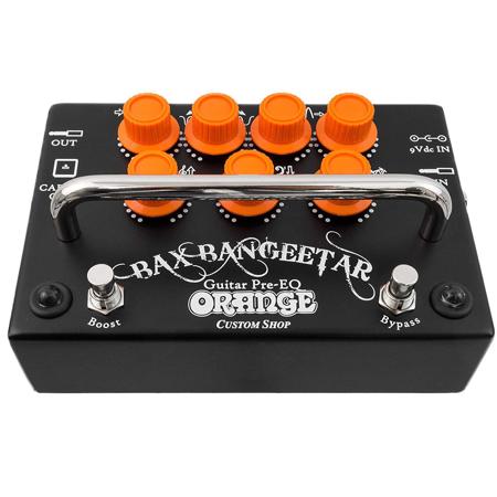 Orange Bax Bangeetar Guitar Pre-EQ Pedal, Black