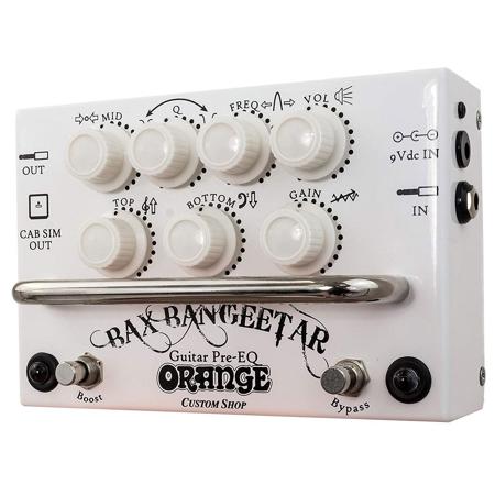 Orange Bax Bangeetar Guitar Pre-EQ Pedal, White