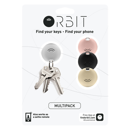 Orbit Bluetooth Key Finder, 4 Pack
