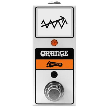 Orange Single Button Mini Footswitch