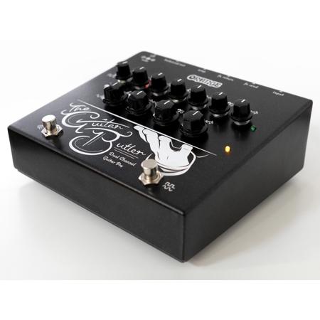 Orange Guitar Butler Dual Channel Guitar Preamp Pedal, Black