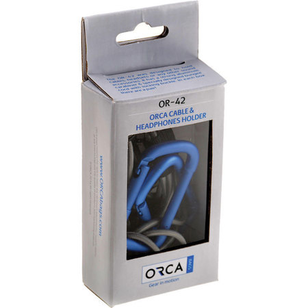Orca OR-42 Cable and Headphones Holder, Pair
