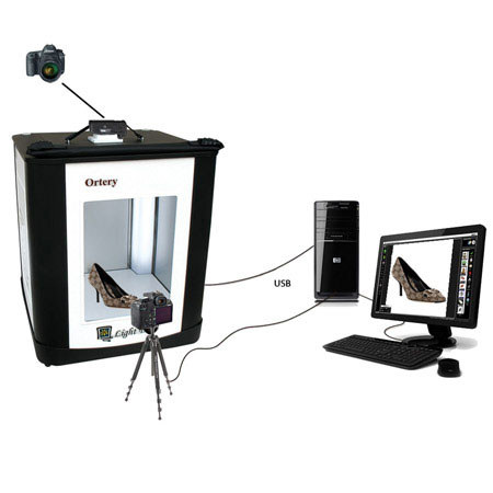 Ortery Photosimile 50 Mobile PC-Controlled Photography Studio