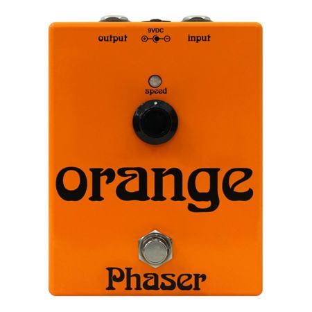 Orange 4-Stage Phaser Pedal