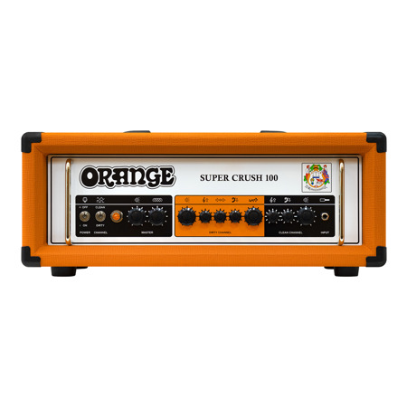 Orange Orange Super Crush 100 Watt Amplifier Head, Orange