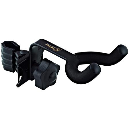 Ortega Guitars Holder for Microphone, Guitar and Music Stands, Black