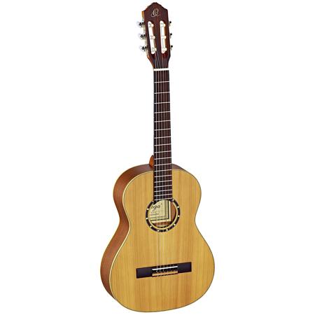 Ortega Guitars R122 Family Series Cedar Top 3/4 Size Acoustic Guitar, Natural