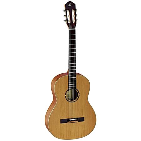 Ortega Guitars R122 Family Series Cedar Top Slim Neck Acoustic Guitar, Natural