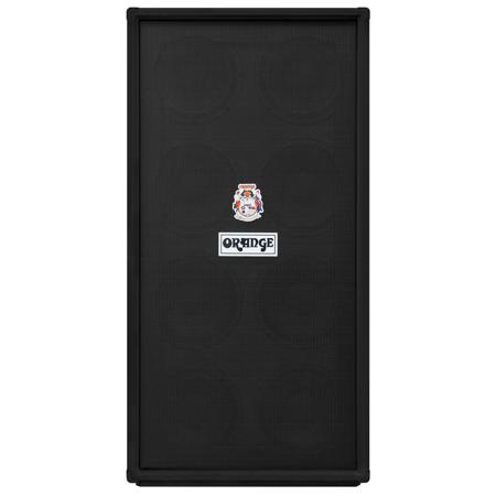 Orange OBC810 1200W 8x10" Custom Design Eminence Speaker Cabinet, Black
