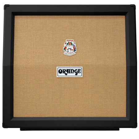 Orange PPC412AD 240W 4x12" Angled Celestion Vintage 30 Speaker Cabinet, Black