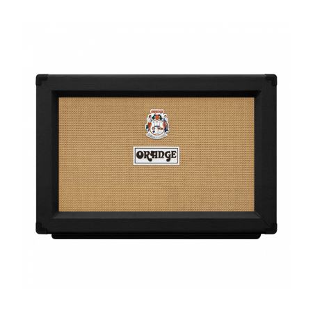 Orange PPC212 120W 2x12" Closed-Back Celestion Vintage 30 Speaker Cabinet, Black