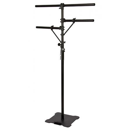 On-Stage LS7920BLTFlat-Base Lighting Stand, Black