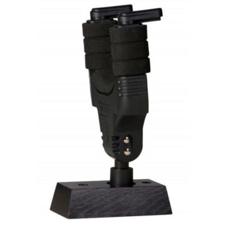 On-Stage GS8730BK Wood Locking Guitar Hanger, 16.5 lbs Capacity, Black