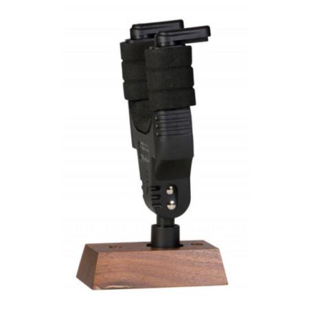 On-Stage GS8730WN Wood Locking Guitar Hanger, 16.5 lbs Capacity, Walnut