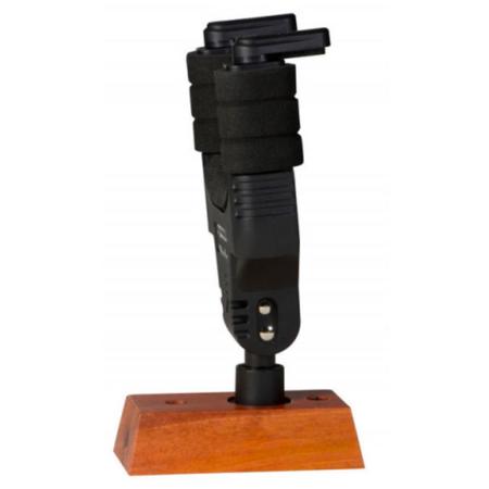 On-Stage GS8730CH Wood Locking Guitar Hanger, 16.5 lbs Capacity, Cherry
