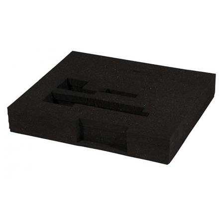On-Stage RDF2000 2U Adaptable Rack Drawer Foam, Gray