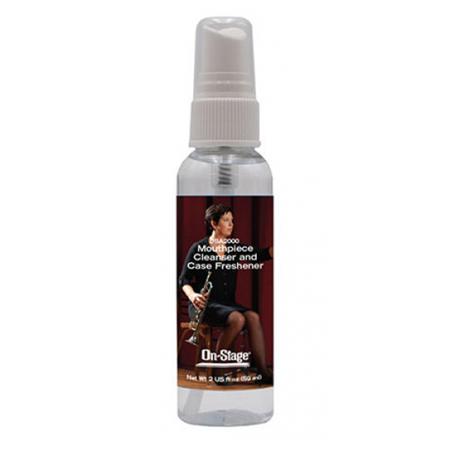 On-Stage DSA2000 Mouthpiece Cleanser and Case Freshener, 2 fl. oz