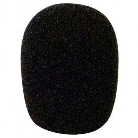 On-Stage ASWS30 Foam Windscreen for Gooseneck Microphones, Black
