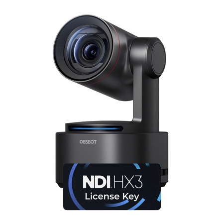 OBSBOT Tail 2 4K UHD AI-Powered Live-Streaming PTZR Camera with NDI License Key