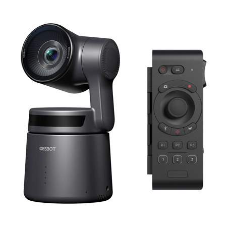 OBSBOT Tail Air 4K Ultra HD Live-Streaming PTZ Camera with Remote Controller