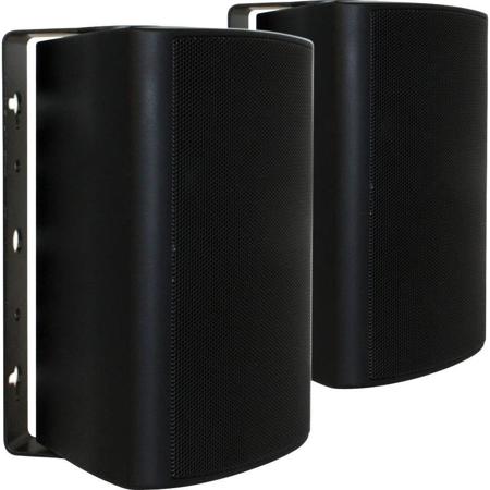 OSD Audio AP450 110W 4" Outdoor Speaker, 90dB Sensitivity, Pair, Black
