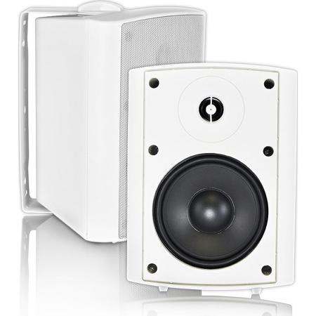 OSD Audio AP520 5.25" 120W Outdoor Speaker, Pair, White