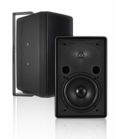 OSD Audio AP850 8" 200W Outdoor Patio Speakers, Pair, Black