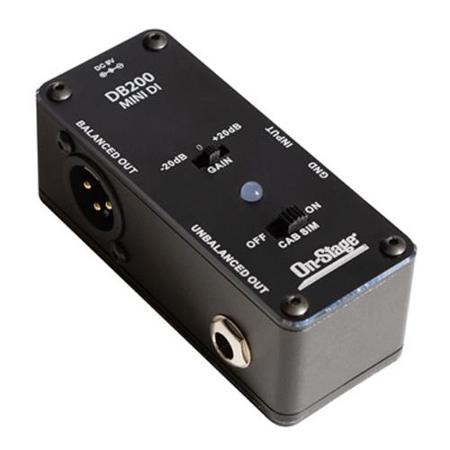 On-StageDB200 Mini DI Box