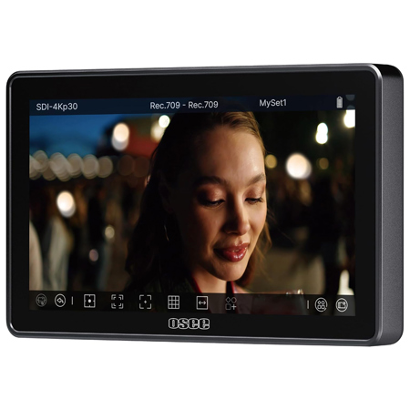 Osee G7 Pro 7" FHD Touchscreen Camera Control Field LCD Monitor, 3G-SDI/4K HDMI