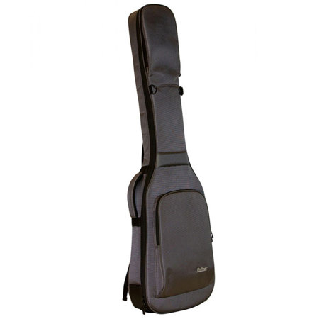On-Stage GBB4990 Deluxe Bass Guitar Gig Bag, Charcoal Gray