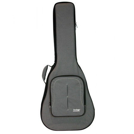 On-Stage GHA7550 Hybrid Acoustic Guitar Gig Bag, Charcoal Gray