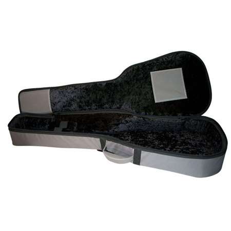 On-Stage GHB7550 Hybrid Bass Guitar Gig Bag, Charcoal Gray