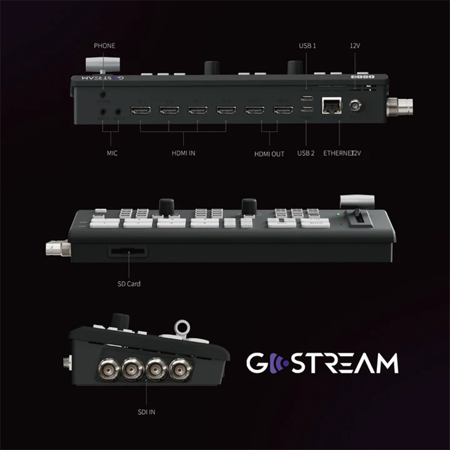 Osee GoStream Duet Multi-Camera SDI/HDMI Live Stream Video Mixer