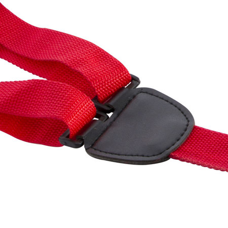 On-Stage GSA70 Strap for Ukulele Guitar, Red