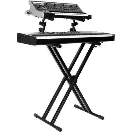 On-Stage KS7292 Double-X ERGO-LOK Keyboard Stand with 2nd Tier