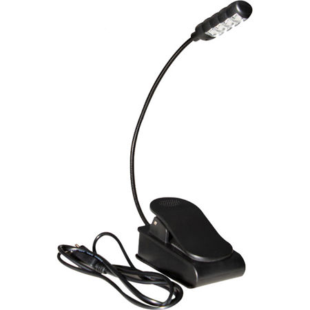 On-Stage LED2214 Single Head USB Rechargeable Clip-On Sheet Music Light