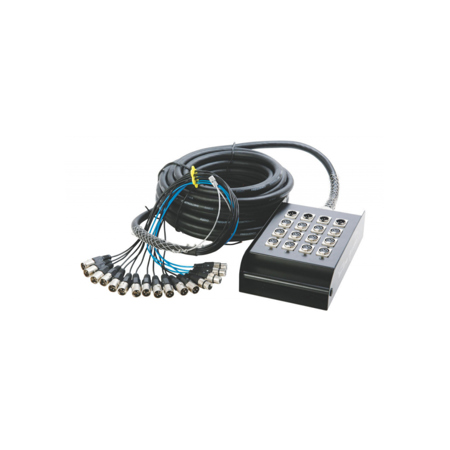 On-Stage SNK124100V2 100' 12-Channel/4-Return Stage Snake