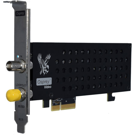 Osprey Video Raptor Series 915 PCIe Capture Card with 1-Ch 3G-SDI and Loopout