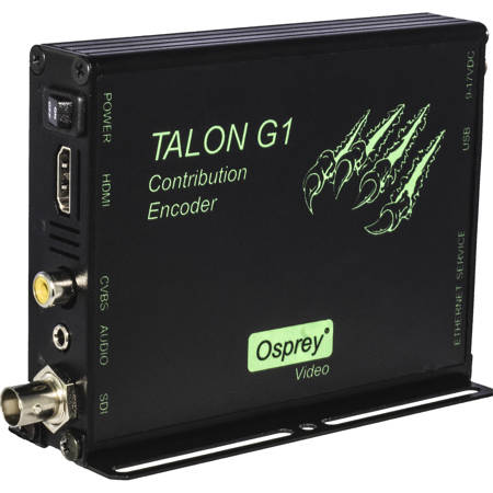 Osprey Video Talon G1 H.264 2-Channel Hardware Encoder with 3G SDI, HDMI & Analog Composite Video Inputs