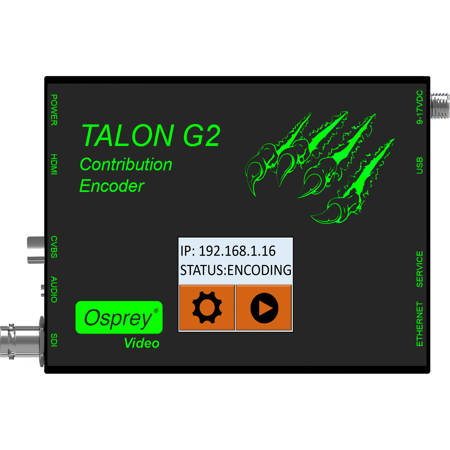 Osprey Video Talon G2 3-Channel H.264 Hardware Based Encoder