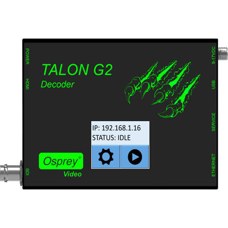 Osprey Video Talon G2 H.264 Video Hardware Decoder with SDI/HDMI Outputs