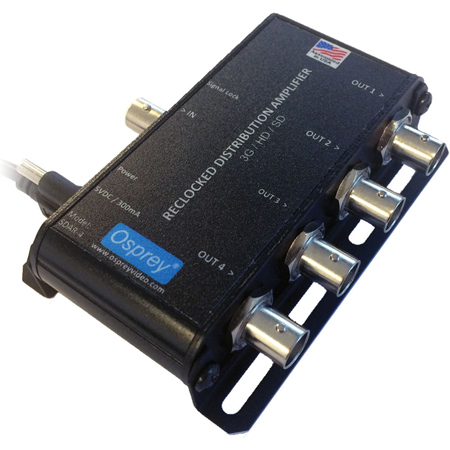 Osprey Video SDAR-4 USB Powered Reclocking SDI Distribution Amplifier