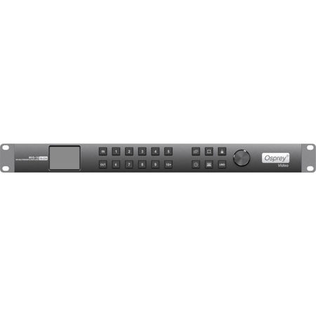 Osprey Video MVS-16 16x16 3G-SDI Rackmount Matrix Switcher/16 Ch MultiViewer