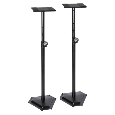 On-Stage SMS6600P Hex-Base Monitor Stand, 90lbs Capacity, Pair