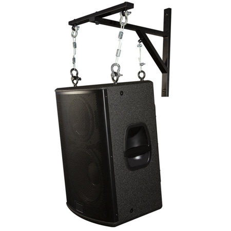 On-Stage SS7990 Hanging Speaker Bracket, Supports 80 Lbs Per Mount, Pair