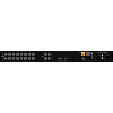 Osee Argos1600 16-Channel 12G 4K Multi-Viewer with 12G-SDI and HDMI 2.0 Outputs
