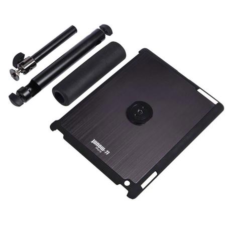 On-Stage TCM9160B iPad Snap-On Cover with Mounting Bar, Black