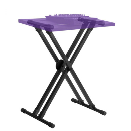 On-Stage KS8291XX Ergo-Lok Double-X Lok-Tight Keyboard Stand