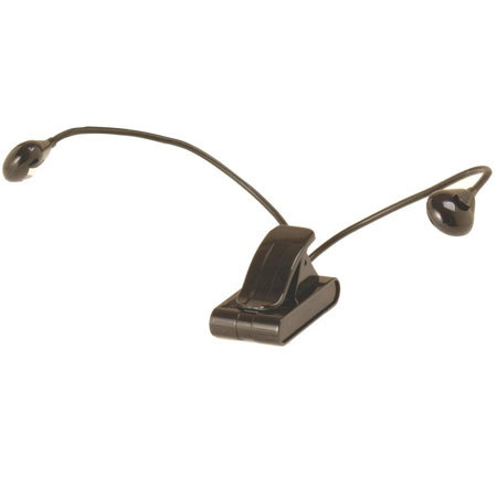 On-Stage LED202 Clip-On Orchestra Light with Dual Head and LED White Lights